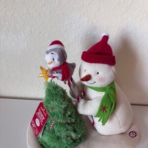Hallmark Trimming the Tree Snowman Plays We Need A Little Christmas Plush 9"